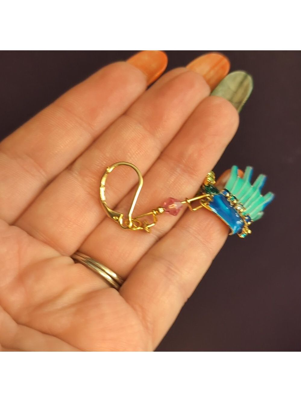 LATR Watering Can & Garden Glove Earrings - Picture 6 of 10